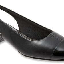 Trotters Dea Black Kid/Black Patent