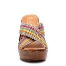 Incaltaminte Femei Italian Shoemakers Baby Wedge Sandal PinkBlue Multi