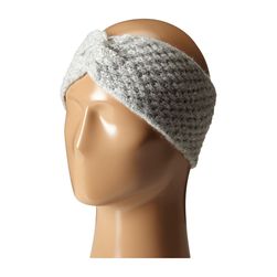 Ralph Lauren Oversized Honeycomb Headband Fawn Grey Heather