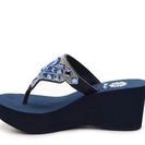 Incaltaminte Femei Yellow Box Kamilla Wedge Sandal Navy