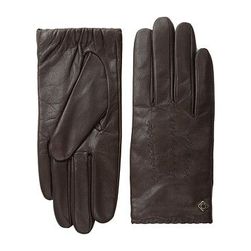 Accesorii Femei Cole Haan Whipstitch Shortie Leather Glove Mahogany