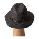 Accesorii Femei Steve Madden Wide Brim Fedora with Hat Band Grey