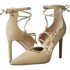 Incaltaminte Femei Sam Edelman Dayna Desert Nude Kid Suede Leather