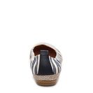 Incaltaminte Femei Easy Spirit Geneen Striped Canvas Flat NavyIvory