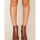 Incaltaminte Femei Forever21 Faux Leather Chelsea Boots Brown