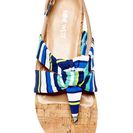 Incaltaminte Femei Nine West Sweets Thong Sandal BLUE-MEN F