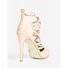 Incaltaminte Femei CheapChic Take It Up A Notch Pump Nude