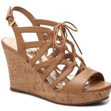 Incaltaminte Femei GUESS Elsiee Wedge Sandal Tan