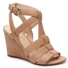 Incaltaminte Femei Nine West Farfalla Wedge Sandal Beige