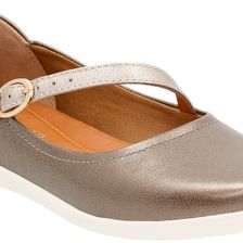 Clarks Helina Amo Pewter Leather