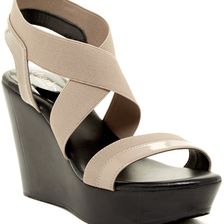 Charles by Charles David Feature Wedge Sandal TAUPE