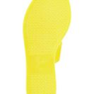 Incaltaminte Femei Joie Laila Two-Strap Jelly Slide Sandal Women ACID LIME