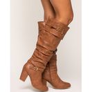 Incaltaminte Femei CheapChic Leaps And Bounds Boot Cognac