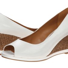 Naturalizer Narlene White Printed Iguana