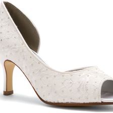 Dyeables Sophie White Satin/Lace