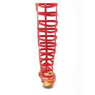 Incaltaminte Femei Bamboo Candice-52M Gladiator Sandal Red Multi