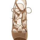 Incaltaminte Femei Catherine Catherine Malandrino Zoelle Lace Wedge Sandal LT TAUPE