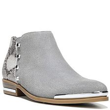 Incaltaminte Femei Fergie Indigo Western Bootie Grey Suede