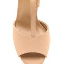 Incaltaminte Femei CheapChic Retro Fever Faux Nubuck Chunky Heels Blush