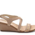 Incaltaminte Femei AK Anne Klein AK Jabari Wedge Sandal Tan