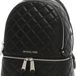 Michael Kors Zip Rhea Backpack BLACK
