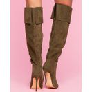 Incaltaminte Femei CheapChic Irene In The Moment Boot Olive