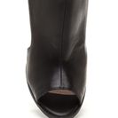 Incaltaminte Femei CheapChic Style Fix Faux Leather Cut-out Booties Black