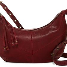 Frye Belle Leather Crossbody WINE