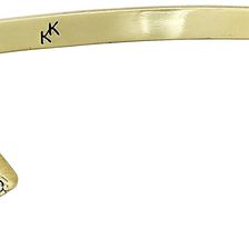 Karen Kane Diamante Cuff Bracelet Green