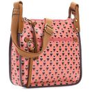 Accesorii Femei Fossil Fossil Keyper Owl Crossbody Bag CoralBlack