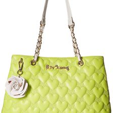 Betsey Johnson Bee Mine Tote Citron