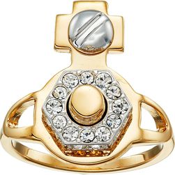 Vivienne Westwood Jolene Orb Ring Crystal