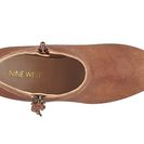 Incaltaminte Femei Nine West Hannigan Leather Western Bootie Cognac