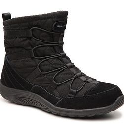 Incaltaminte Femei SKECHERS Relaxed Fit Reggae Fest Steady Bootie Black