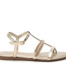 Incaltaminte Femei Italian Shoemakers Jeweled Gladiator Sandal Gold