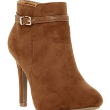 Incaltaminte Femei Top Guy Heidi Buckle Strap Bootie TAN