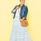 Fustă lungă, design Maite Kelly 