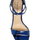 Incaltaminte Femei Via Spiga Leesa Snake Print Sandal COBALT SN