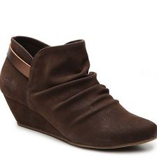 Incaltaminte Femei Blowfish Leaf Wedge Bootie Brown Fabric