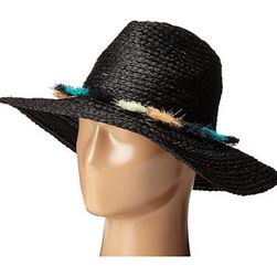 Accesorii Femei BCBGMAXAZRIA Tassel Panama Hat Black