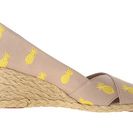Incaltaminte Femei LAUREN Ralph Lauren Cecilia KhakiYellow Canvas Embossed Critters