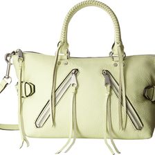 Rebecca Minkoff Moto Satchel Tote Honey Dew