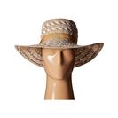 Accesorii Femei Steve Madden Floppy Woven Two-Tone Hat Ivory