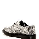 Incaltaminte Femei Dr Martens 1461 Printed Derby Unisex BLACK-WHIT