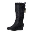 Incaltaminte Femei Hush Puppies Hilde Hyde Black LeatherTextile