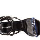 Incaltaminte Femei DSQUARED2 Sandal Blue Nero Ayers PVC