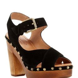 Incaltaminte Femei Corso Como Nola Platform Sandal Black Split Suede