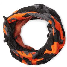 Ralph Lauren Camo Jacquard-Knit Snood Orange Camo