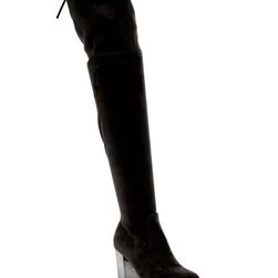 Incaltaminte Femei Catherine Catherine Malandrino Jorja Over-the-Knee Boot Black