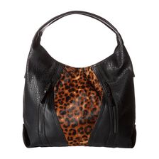 French Connection Ollie - Tote Black/Natural Leo